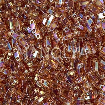 QTL257 Miyuki Quarter Tila Transparent Topaz AB (Çeyrek Tila 257)