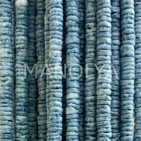 6mm. MAT KOYU MAVİ SEDEF