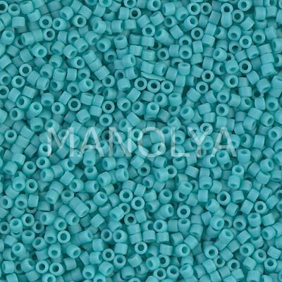 DB759-DELICA BD MATT OPAQUE TURQUOIS