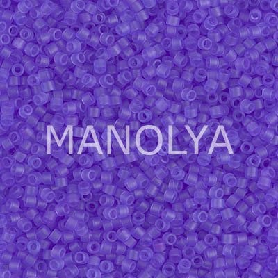 DB783-DELICA BD DYED MATTE TRANSP PURPLE