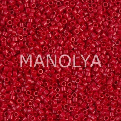 DB791-DELICA BD DYED OPAQUE RED