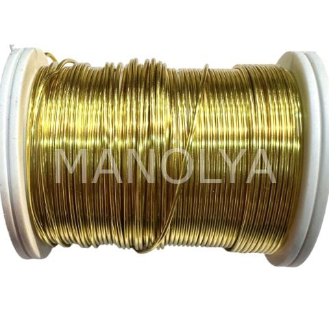 NO:32 VERNİKLİ ŞAMPANYA 0,80 MİKRON BAKIR TEL