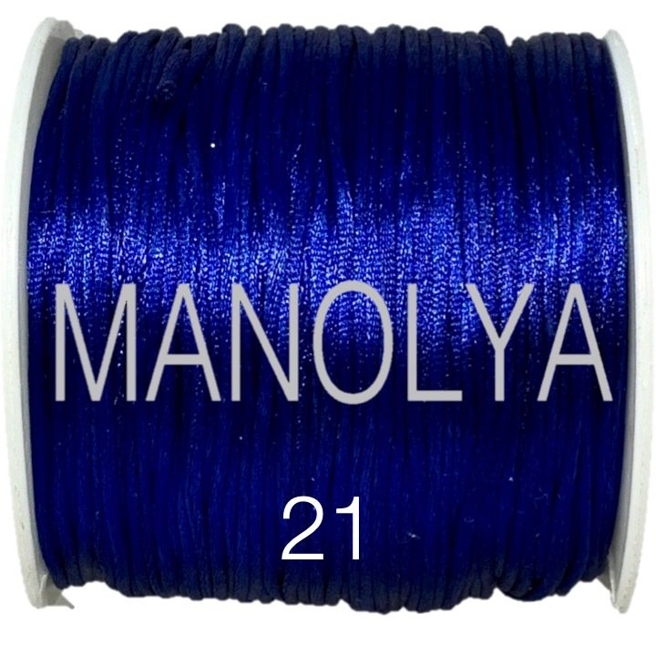 NO:21/LACİVERT FLOŞ İP