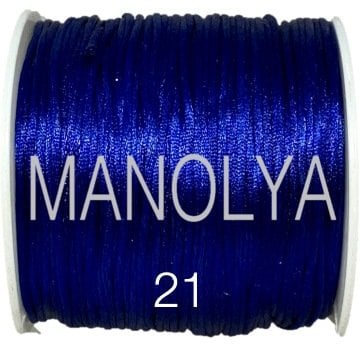 NO:21/LACİVERT FLOŞ İP