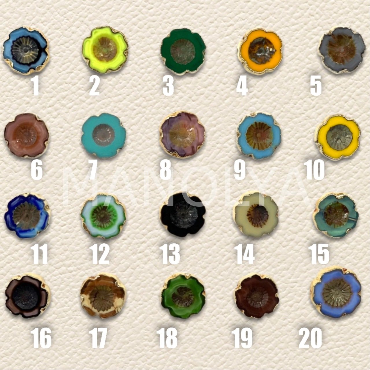 1,4cm. BÜYÜK BOY ÇEK KRİSTALİ ÇİÇEK