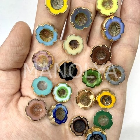 1,4cm. BÜYÜK BOY ÇEK KRİSTALİ ÇİÇEK