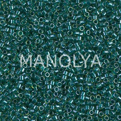 DB918-DELICA BD SPARKLING TEAL CRYSTAL