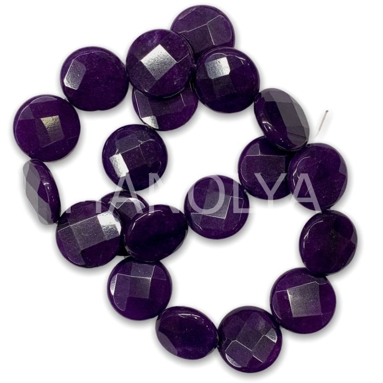 2cm. FASET KESİM KOYU MOR CEYT