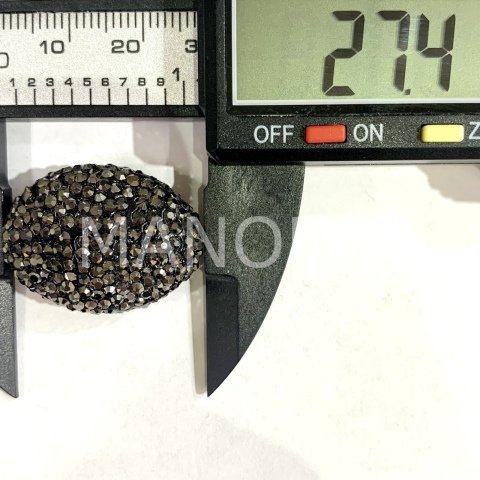 2,5cm. ZİRKONLU YASSI ELİPS