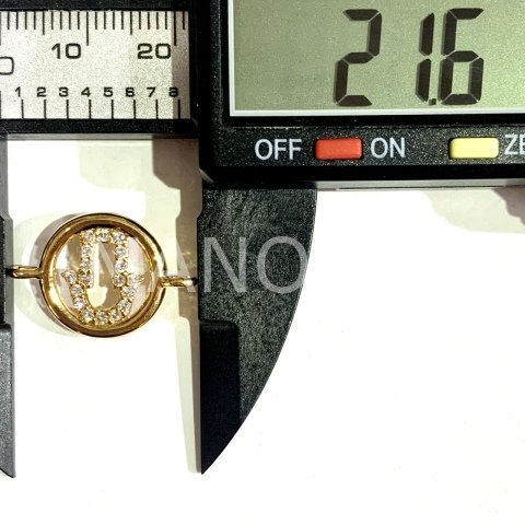 2,2cm. ZİRKON KAPLI YUVARLAK ÇERÇEVELİ EL