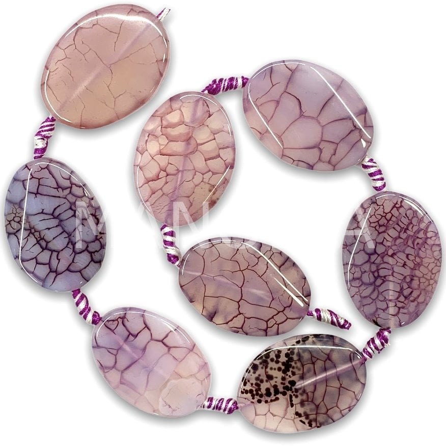 3,6cm. BURGU ELİPS MOR AKİK