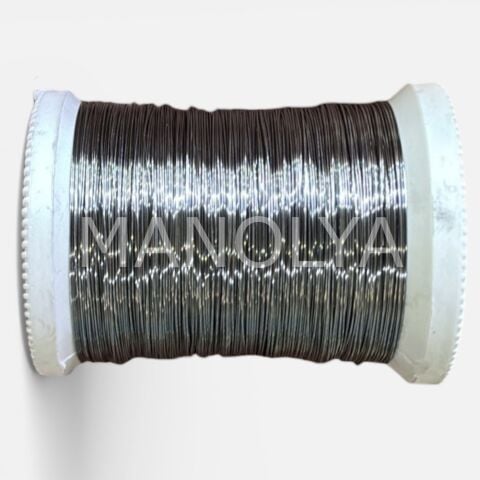NO:40 VERNİKLİ GRİ 100GR. FİLOGRAFİ BAKIR TEL