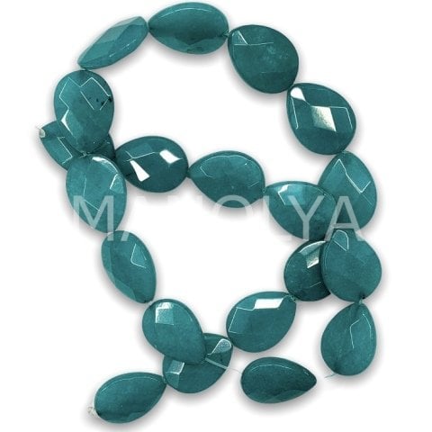 2cm. FASET KESİM DAMLA TURKUAZ CEYT