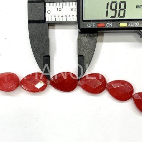 2cm. FASET DAMLA KESİM KIRMIZI CEYT