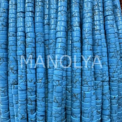 4x2 mm KOYU MAVİ SİLİNDİR VARİSİT