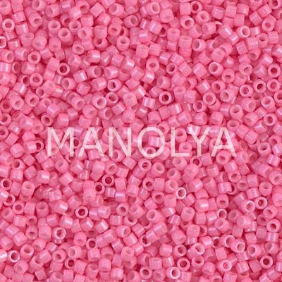 DB1371-MIYUKI 11/0 DELICA BEAD DYED OP ROSE