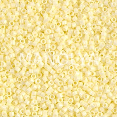 DB1491-MIYUKI 11/0 DELICA BEAD OP PALE YELLOW