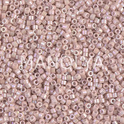 DB1505-MIYUKI 11/0 DELICA BEAD OP PINK CHAMPAGNE