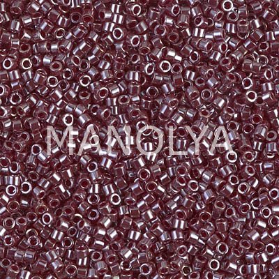 DB1565-MIYUKI DELICA 11/0 OPAQUE CURRANT LUSTER