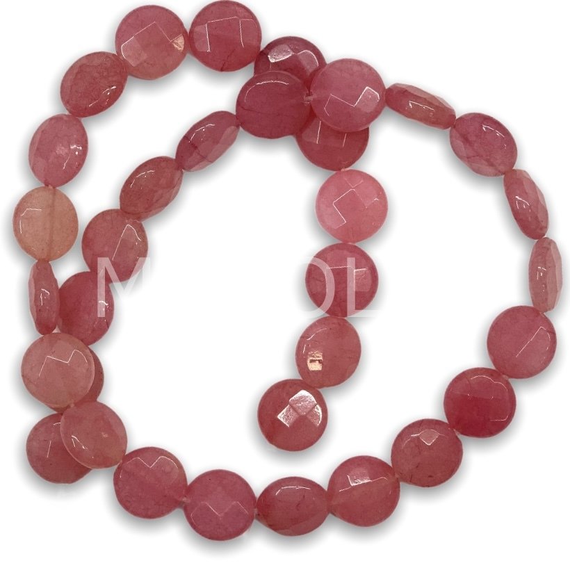 1,2cm. FASET KESİM PEMBE CEYT