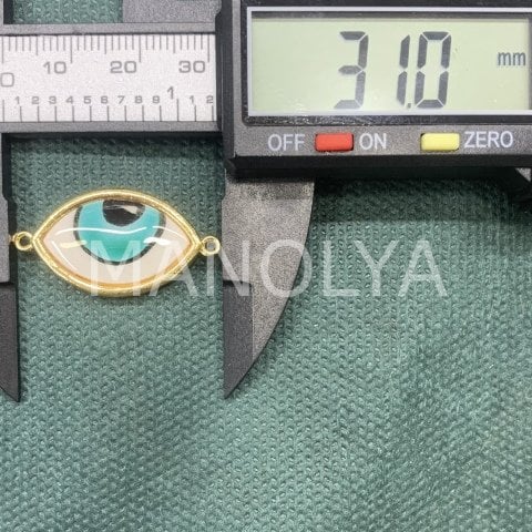 3,1cm. SADE PORSELEN GÖZ BİLEKLİK