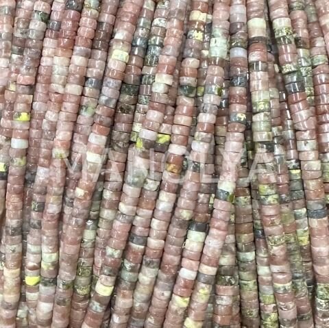 4x2 mm. PEMBE&HAKİ SİLİNDİR VARİSİT