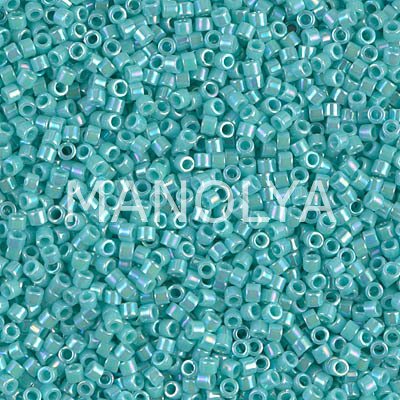 DB1576-MIYUKI DELICA 11/0 OPAQUE SEA OPAL
