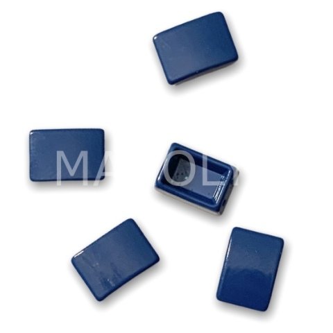 10x8mm LACİVERT YATAY DOMİNO