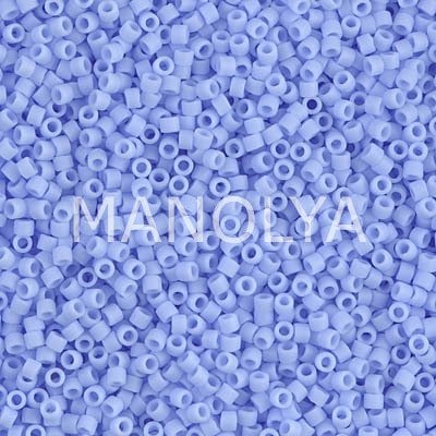 DB1587-MIYUKI DELICA 11/0 MATTE OPQ AGATE BLUE