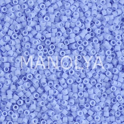 DB1587-MIYUKI DELICA 11/0 MATTE OPQ AGATE BLUE