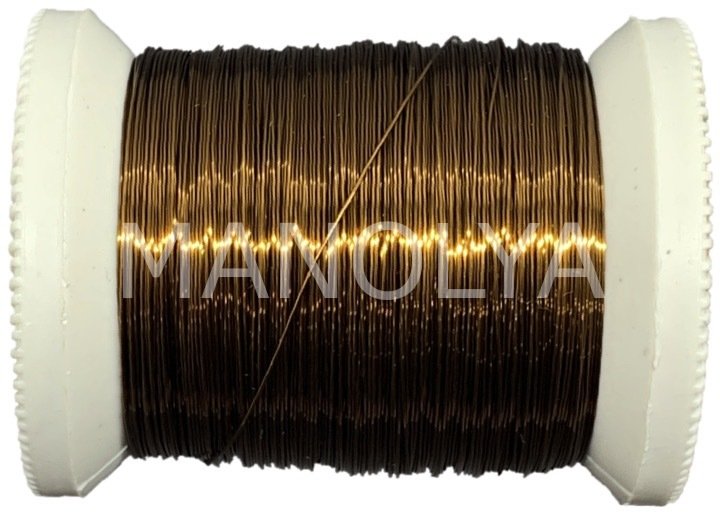NO:19 KAHVE 100GR. FİLOGRAFİ BAKIR TEL