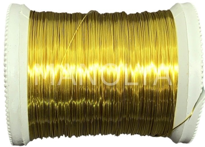 NO:30 VERNİKLİ ALTIN 100GR. FİLOGRAFİ BAKIR TEL
