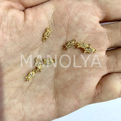 1cm. ZİRKONLU MİNİK LALE