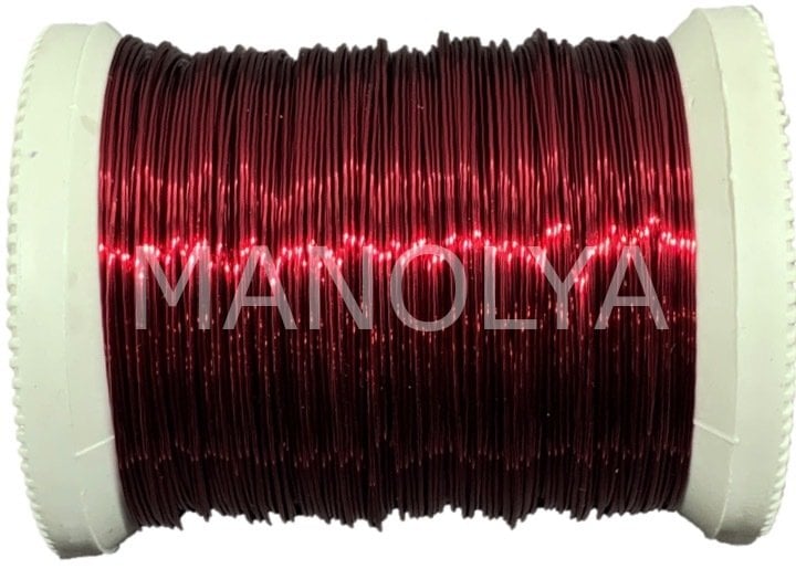 NO:5 BORDO 0,40 100GR. BAKIR TEL