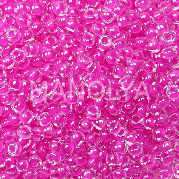 11-94302 MIYUKI SEEDBEADS LUMINOUS HOT MAGENTA