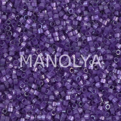 DB1810-MIYUKI 11/0 DELICA DYED PURPLE SILK SATIN