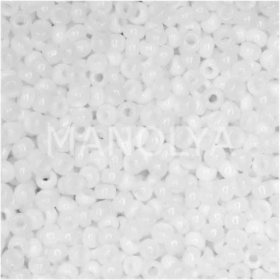 11-9402 MIYUKI SEEDBEADS WHITE - BEYAZ
