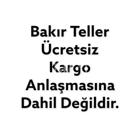 NO:12 KOYU KAHVE 0,80 MİKRON BAKIR TEL