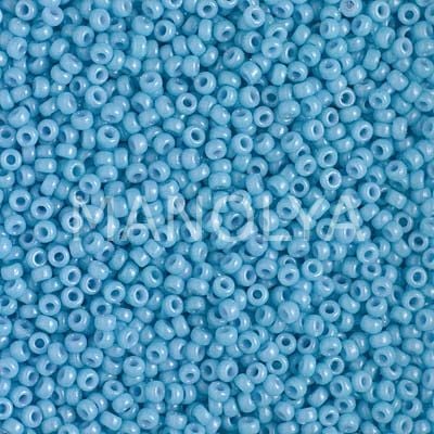 11-94478 MIYUKI SEEDBEADS OPAQUE DYED AQUA BLUE