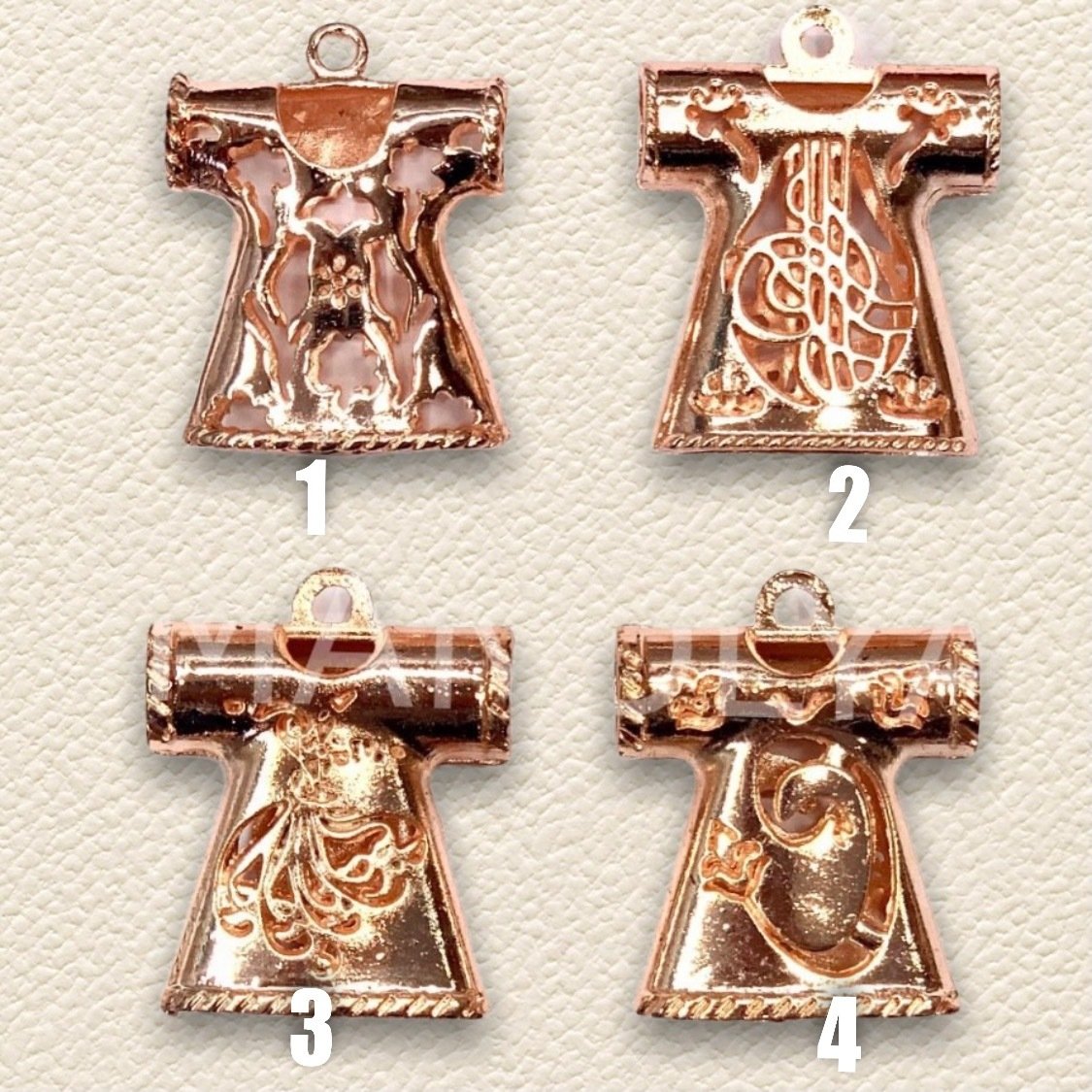 3x3cm. ROSE KAFTANLAR