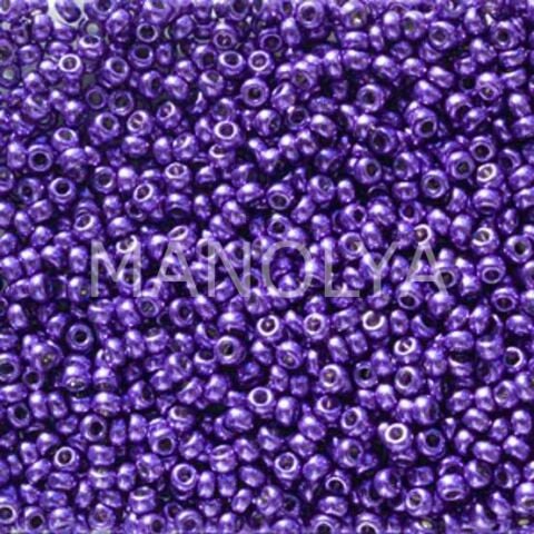 11-95109 MIYUKI SEEDBEADS DURACOAT GALVANIZED DARK LILAC