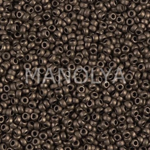 11-92006 MIYUKI SEEDBEADS MATTE METALLİC DARK BRONZE