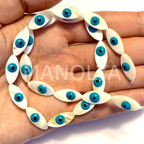 2x0,8cm. ELİPS SEDEF DİZİ