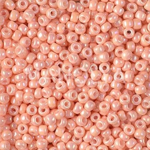 11-9596 MIYUKI SEEDBEADS SEMI-MATTE OPAQUE SALMON