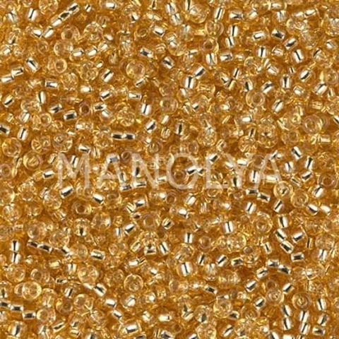 11-93 MIYUKI SEEDBEADS SILVER LINED GOLD