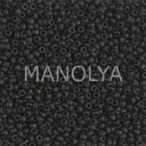 11-9401F MIYUKI SEEDBEADS MATTE BLACK