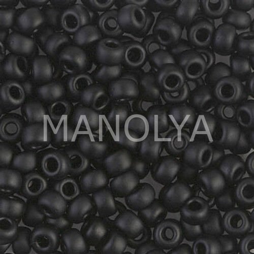 11-9401F MIYUKI SEEDBEADS MATTE BLACK
