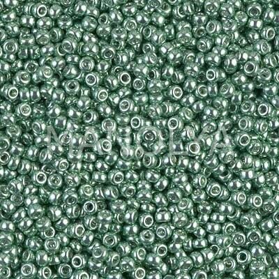 11-91074 MIYUKI SEEDBEADS GALVANIZED GREEN
