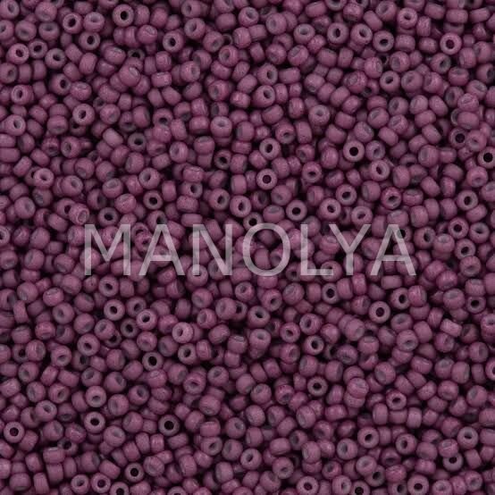 11-92047 MIYUKI SEEDBEADS SPECIAL DYED WINE