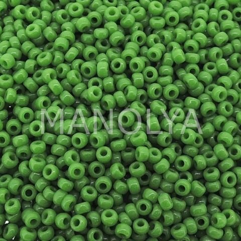 11-9411 MIYUKI SEEDBEADS OPAQUE JADE GREEN